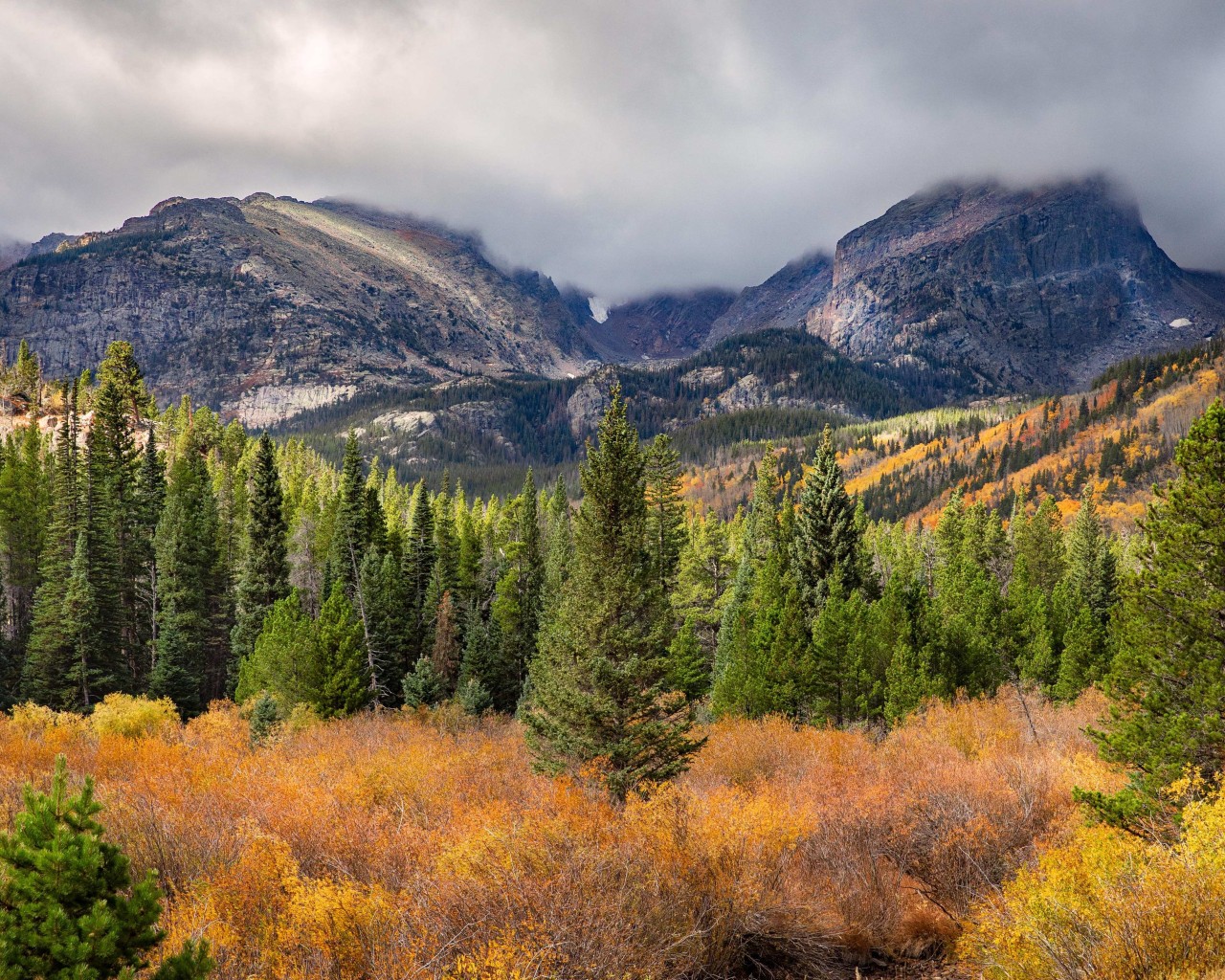 Rocky Mountain National Park CO, Verenigde Staten